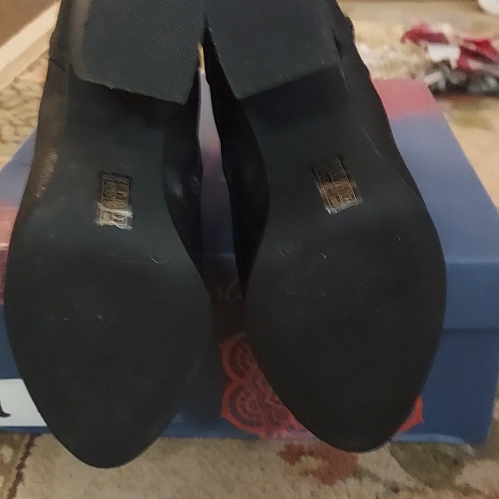 Carlos Santana paisley black boots - Picture 5 of 9